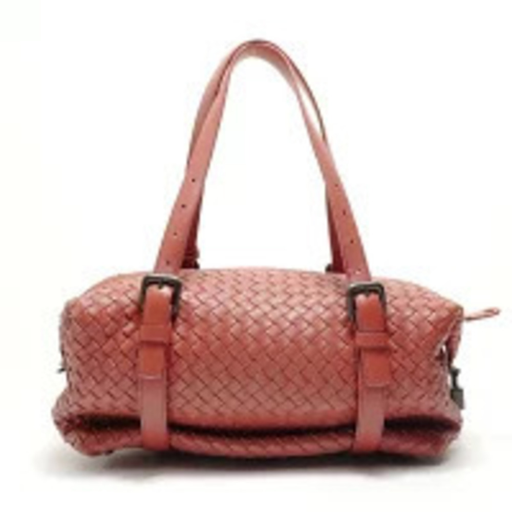 Bottega Veneta Montaigne Intrecciato Shoulder Bag Brown